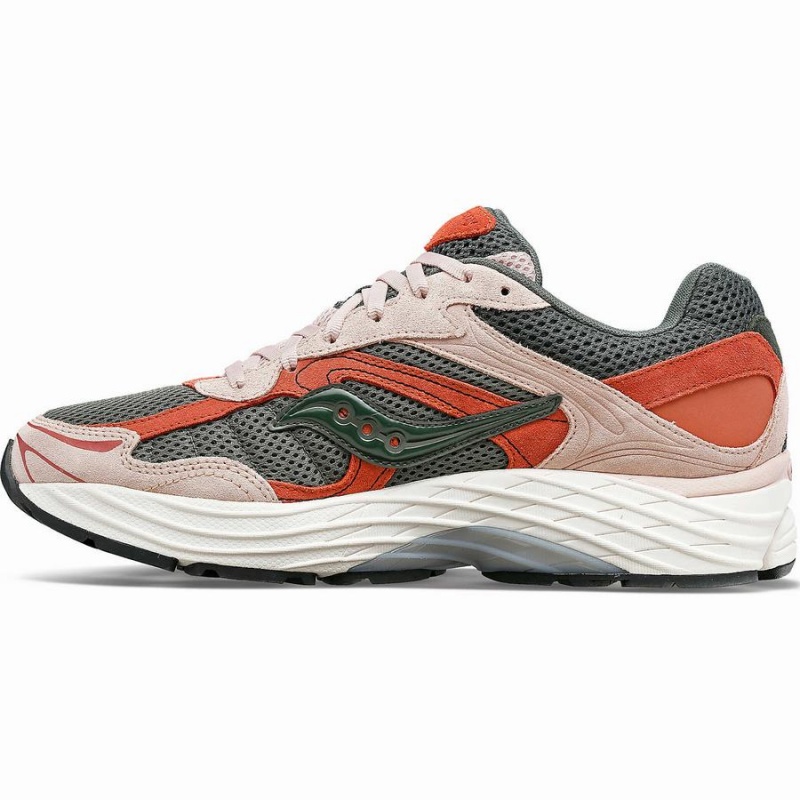 Saucony ProGrid Omni 9 Premium Férfi Utcai Cipő Khaki Rózsaszín Zöld | Hungary S81935-K75