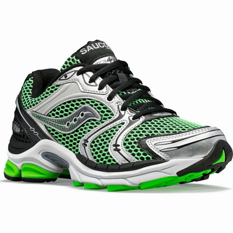 Saucony ProGrid Triumph 4 Férfi Utcai Cipő Zöld Titán | Hungary S97086-N50