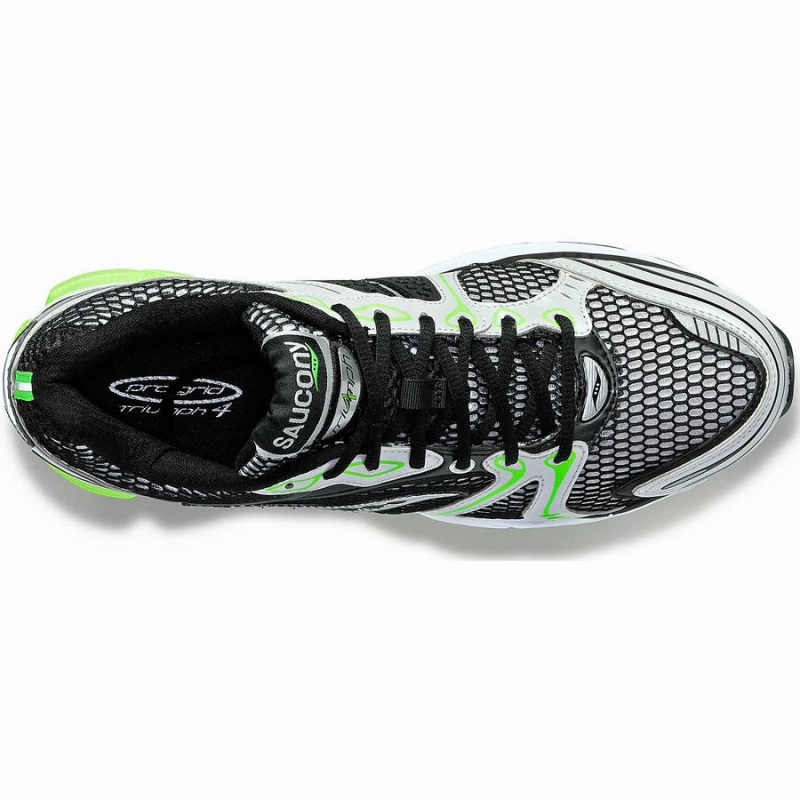 Saucony ProGrid Triumph 4 Férfi Utcai Cipő Fekete Titán | Hungary S43912-M36