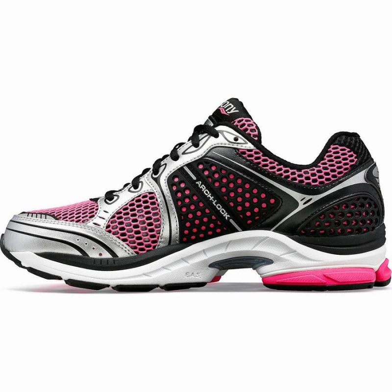 Saucony ProGrid Triumph 4 Férfi Utcai Cipő Rózsaszín Titán | Hungary S87921-B28