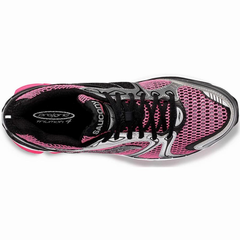 Saucony ProGrid Triumph 4 Férfi Utcai Cipő Rózsaszín Titán | Hungary S87921-B28