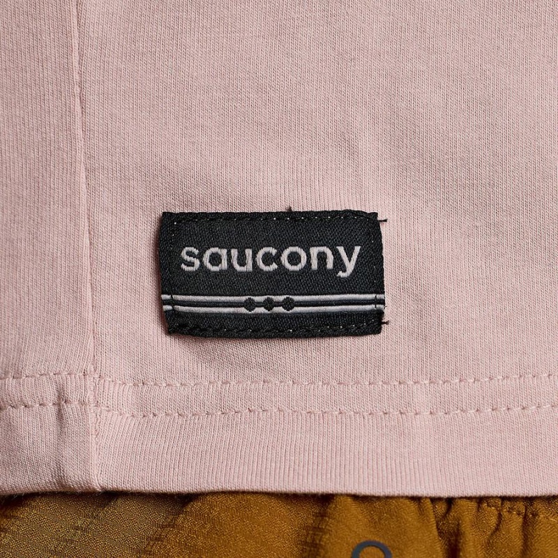 Saucony Recovery Boxy Tee Női Póló Smoke Graphic | Hungary S98512-R13