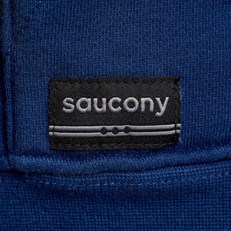 Saucony Recovery Hoody Férfi Kapucnis Pulóver Sötétkék | Hungary S35872-S54