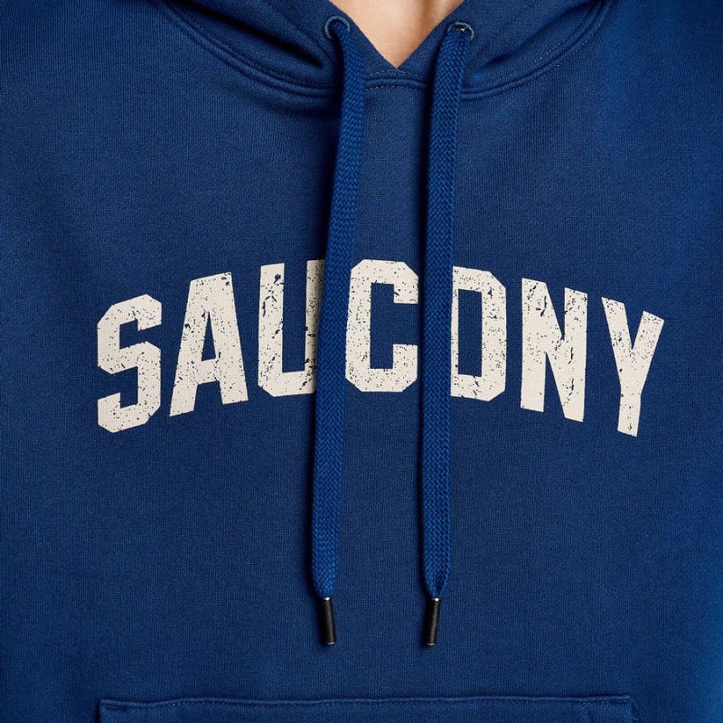 Saucony Recovery Hoody Női Kapucnis Pulóver Sötétkék | Hungary S43096-A41