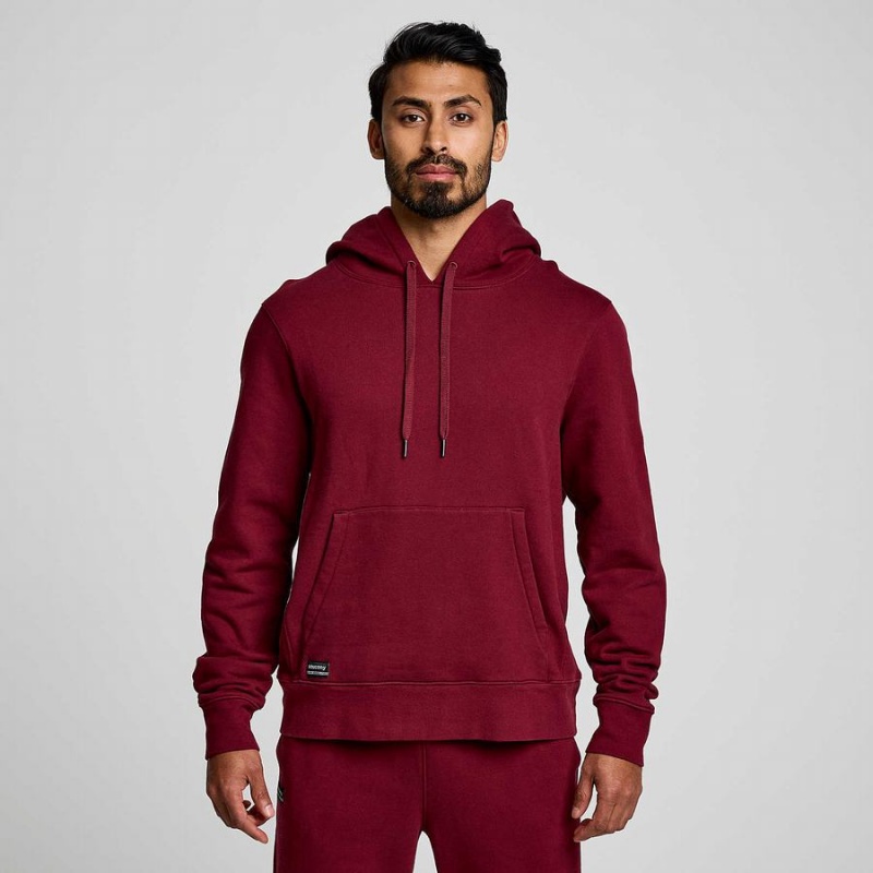 Saucony Recovery Hoody Női Kapucnis Pulóver Piros | Hungary S02749-F13