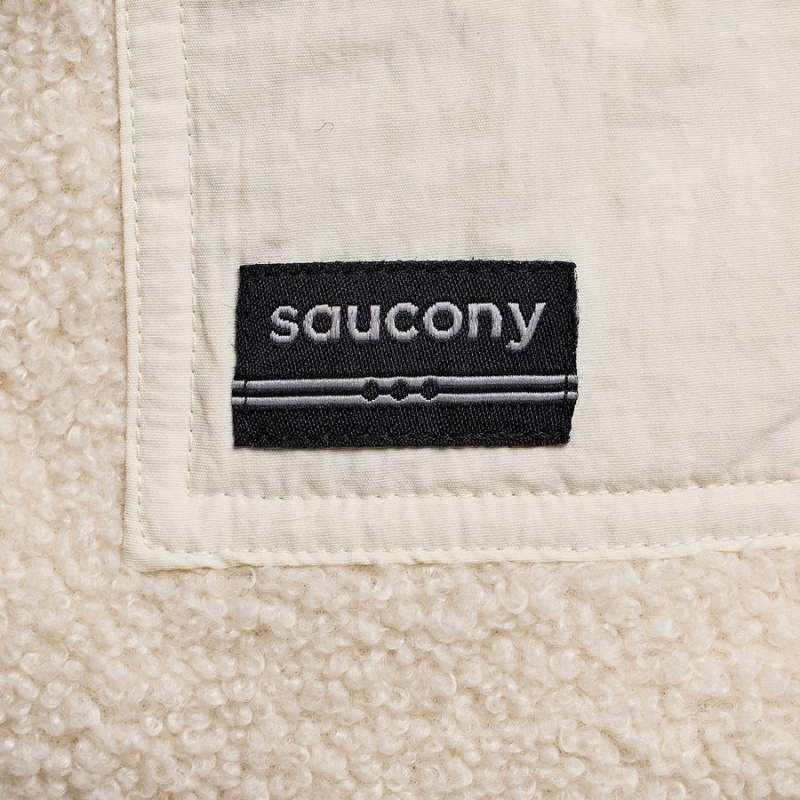 Saucony Recovery Sherpa Férfi Pulóver Bézs | Hungary S32706-P78