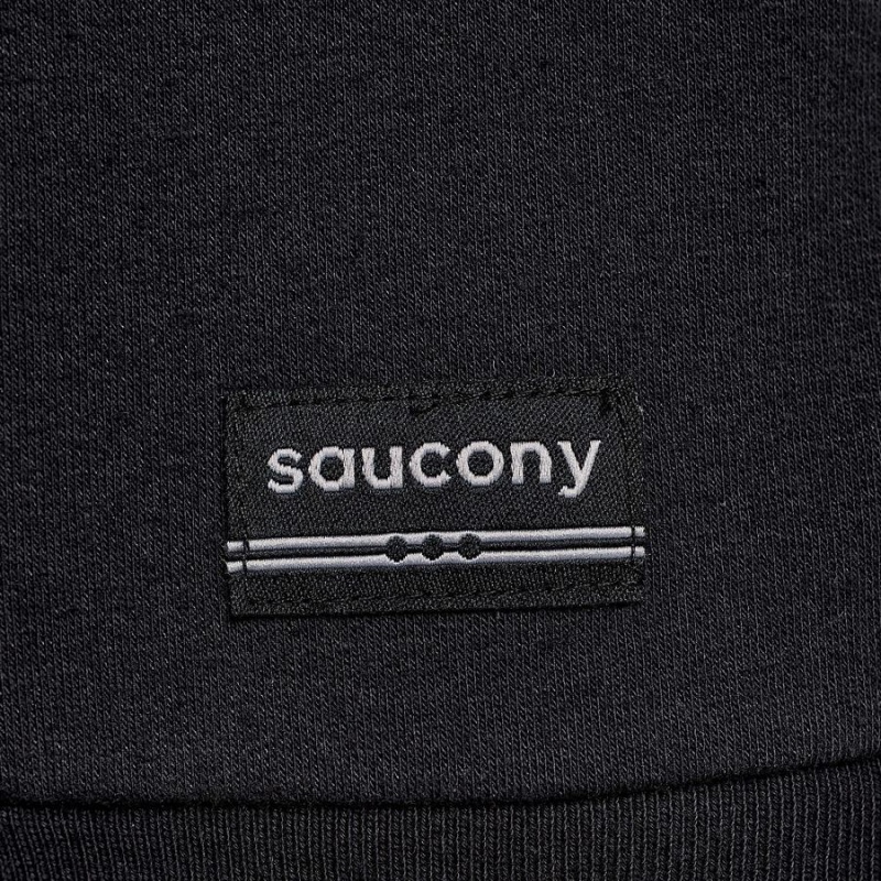 Saucony Recovery Zip Tunic Női Kapucnis Pulóver Fekete | Hungary S36912-B37