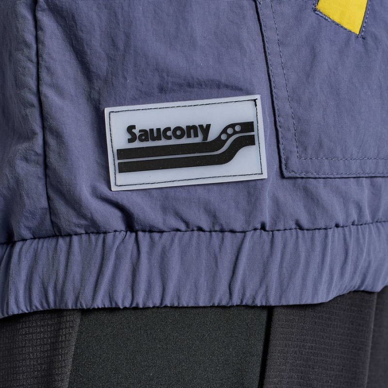 Saucony Rested Anorak Női Felsők Kék | Hungary S54761-L91