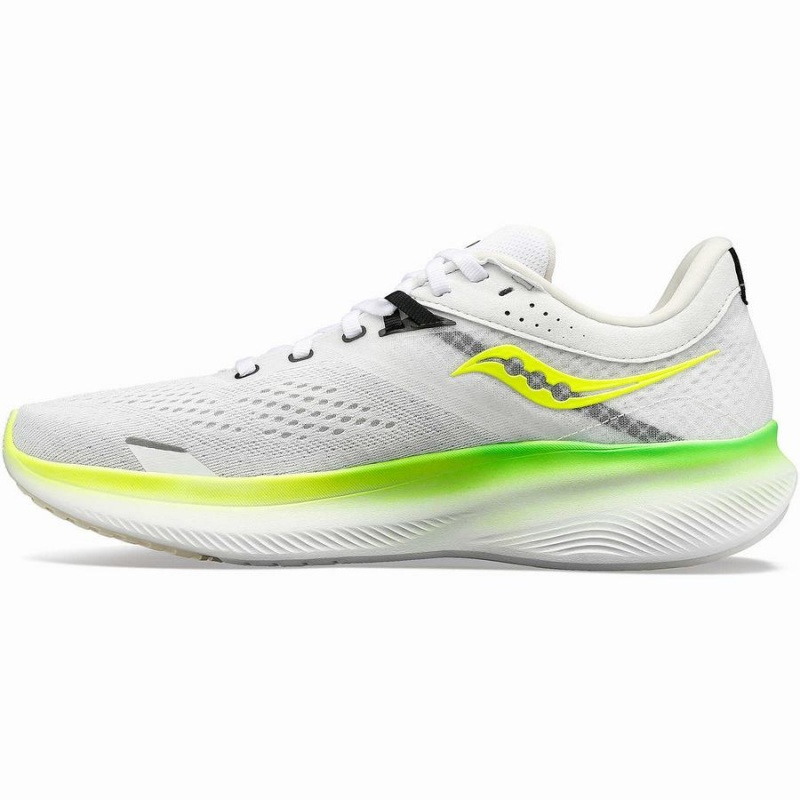 Saucony Ride 16 Férfi Futócipő Fehér Zöld | Hungary S98476-X17