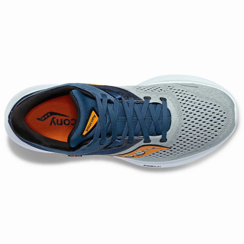 Saucony Ride 16 Férfi Futócipő Szürke Sötétkék | Hungary S24607-M16