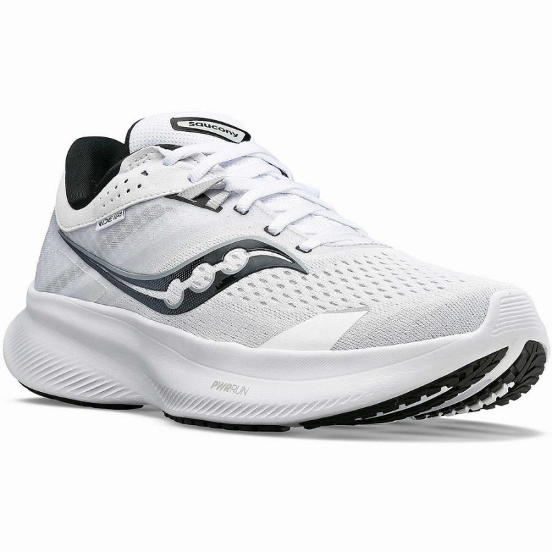 Saucony Ride 16 Női Futócipő Fehér Fekete | Hungary S38451-Q57