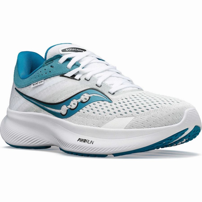 Saucony Ride 16 Női Futócipő Fehér Kék | Hungary S53718-K58