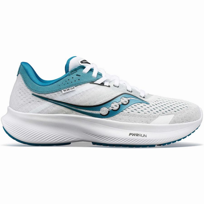 Saucony Ride 16 Női Futócipő Fehér Kék | Hungary S53718-K58