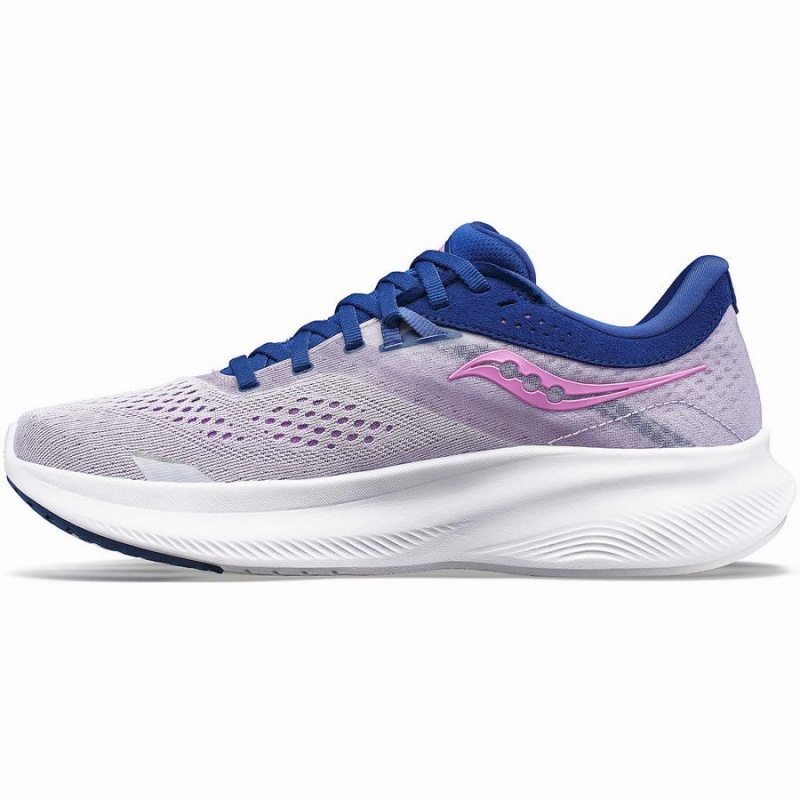 Saucony Ride 16 Női Futócipő Lila Sötétkék | Hungary S06173-Y37