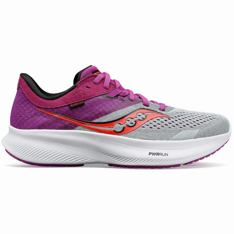 Saucony Ride 16 Női Futócipő Lila | Hungary S90437-Z72