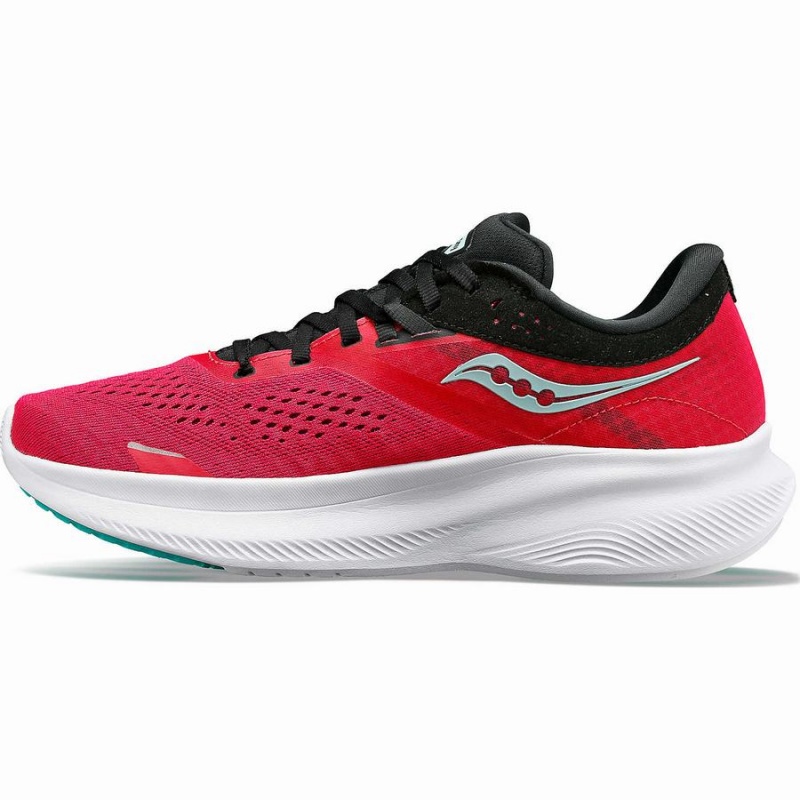 Saucony Ride 16 Női Futócipő Rózsaszín Fekete | Hungary S50961-N91