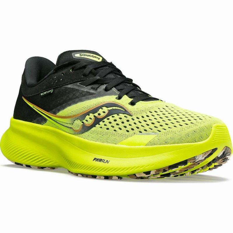 Saucony Ride 16 Női Futócipő Sárga Fekete | Hungary S39584-X63