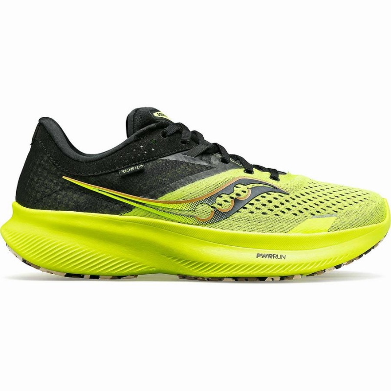 Saucony Ride 16 Női Futócipő Sárga Fekete | Hungary S39584-X63