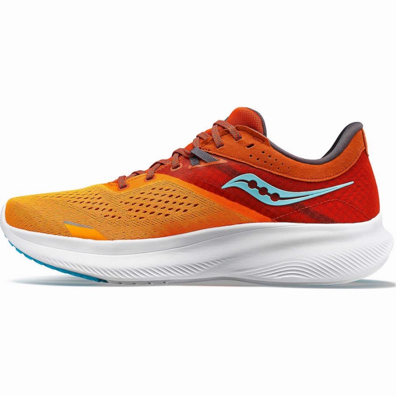 Saucony Ride 16 Wide Férfi Futócipő Sárga Narancssárga | Hungary S03247-L91