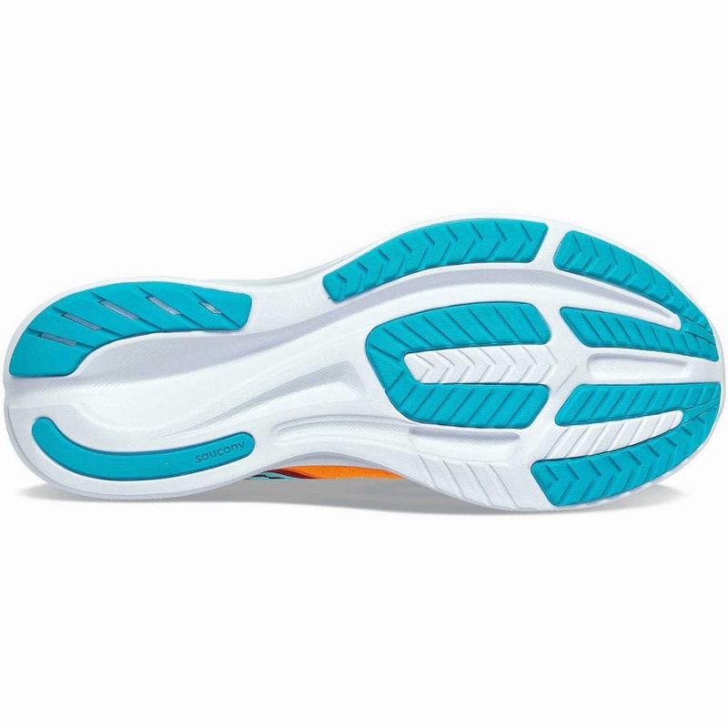 Saucony Ride 16 Wide Férfi Futócipő Sárga Narancssárga | Hungary S03247-L91