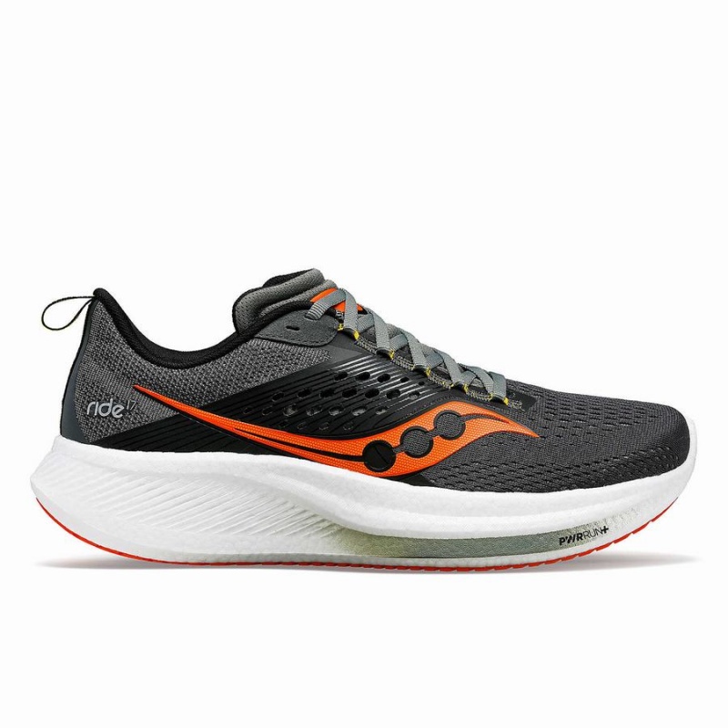 Saucony Ride 17 Férfi Futócipő Szürke | Hungary S69807-N02