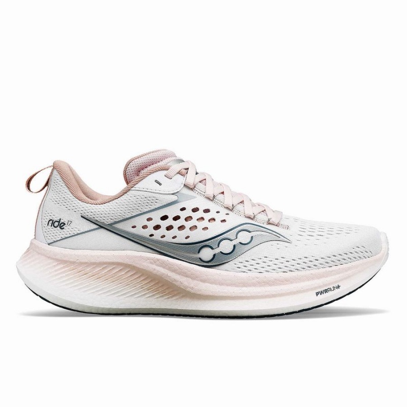 Saucony Ride 17 Női Futócipő Fehér | Hungary S52697-F05