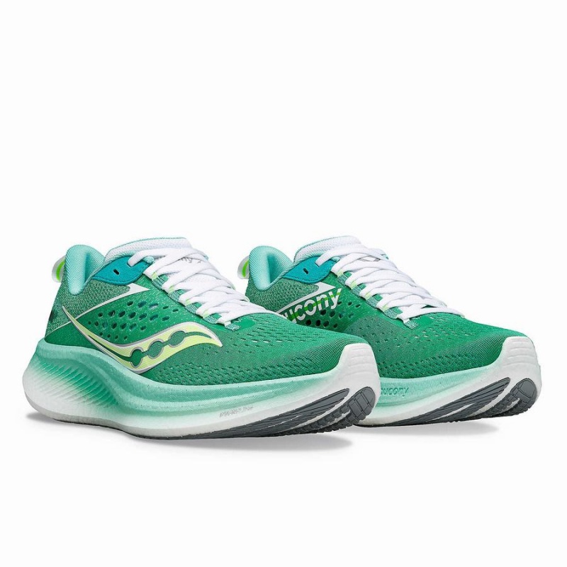 Saucony Ride 17 Női Futócipő Menta Fehér | Hungary S10724-J23