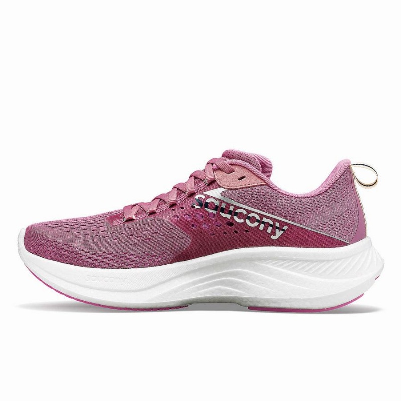 Saucony Ride 17 Wide Női Futócipő Lila Titán | Hungary S83127-B98