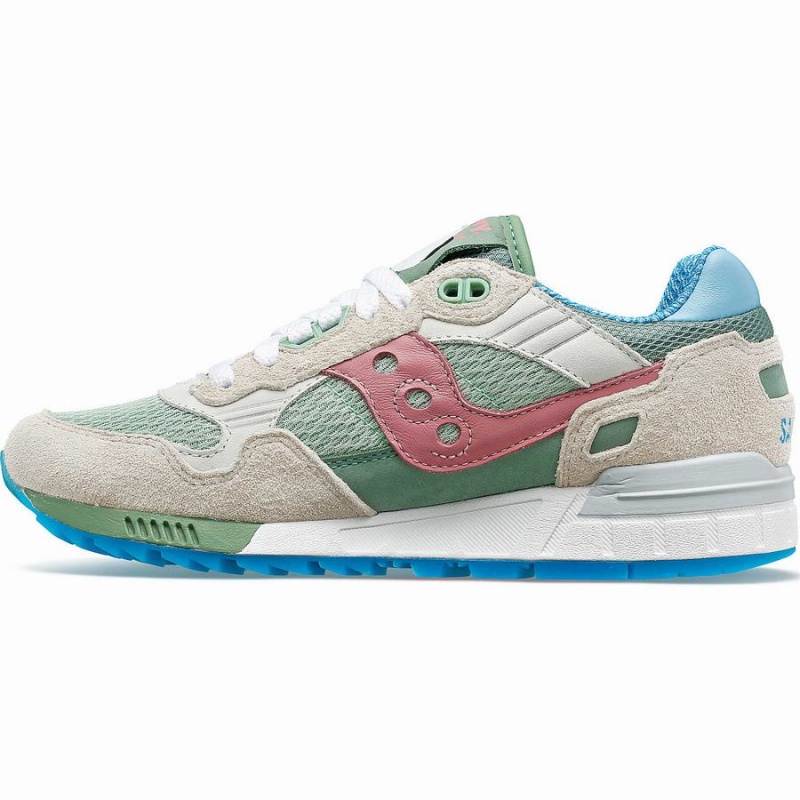 Saucony Shadow 5000 Blue-Footed Booby Férfi Utcai Cipő Fehér Színes | Hungary S21403-E07