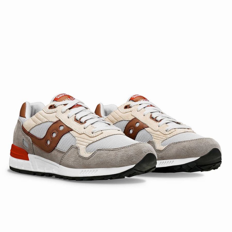 Saucony Shadow 5000 Férfi Utcai Cipő Szürke Barna | Hungary S12978-W48