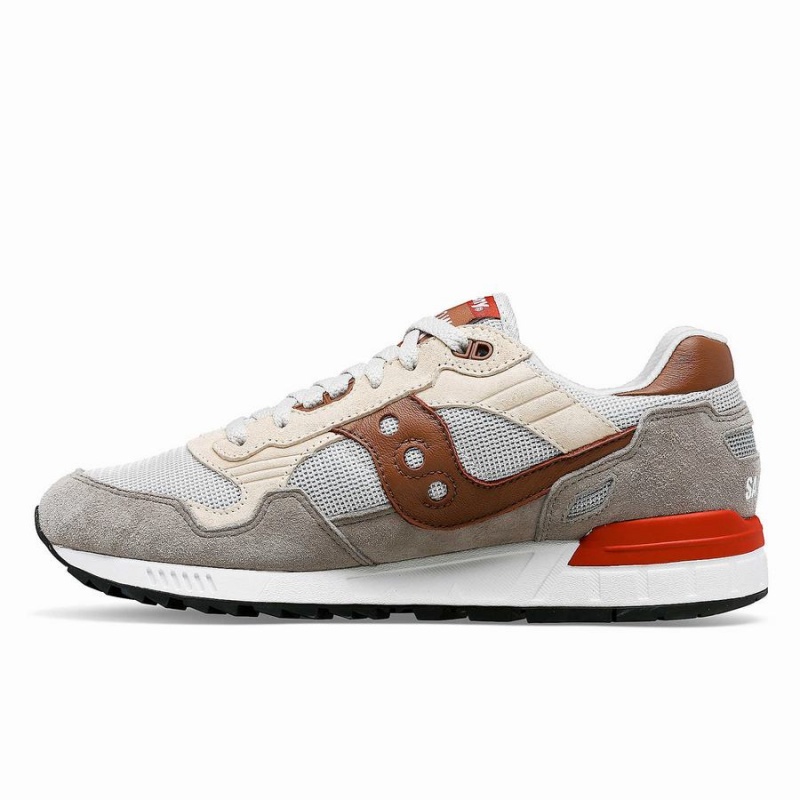 Saucony Shadow 5000 Férfi Utcai Cipő Szürke Barna | Hungary S12978-W48