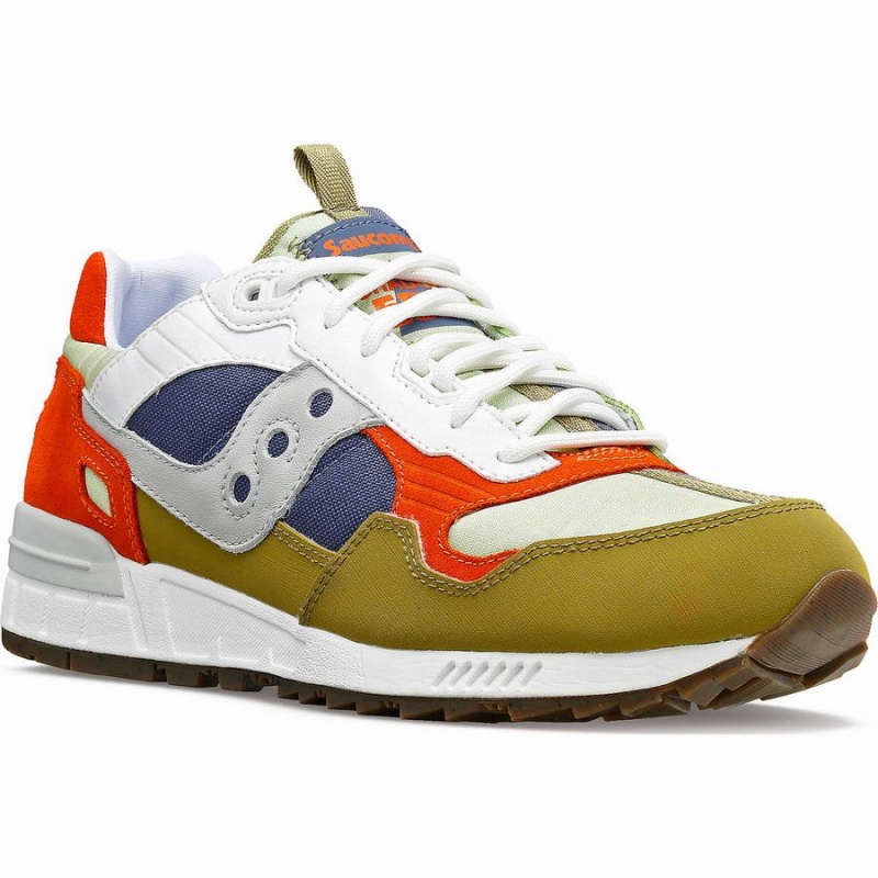 Saucony Shadow 5000 Outdoor Női Utcai Cipő Olivazöld Szürke Narancssárga | Hungary S39054-B64