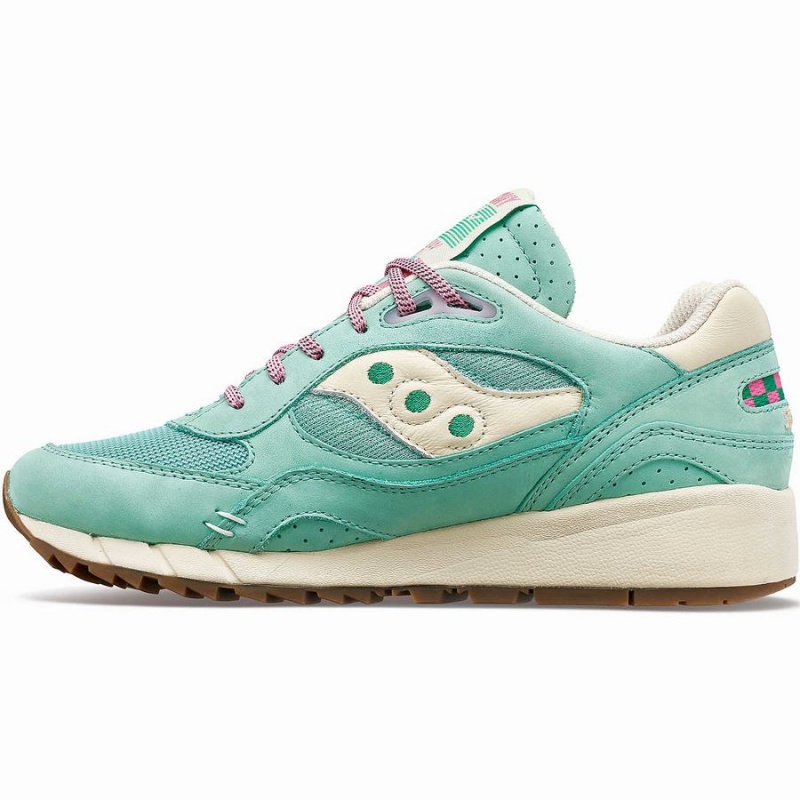 Saucony Shadow 6000 Earth Citizen Férfi Utcai Cipő Világos Türkiz Fehér | Hungary S97182-M25