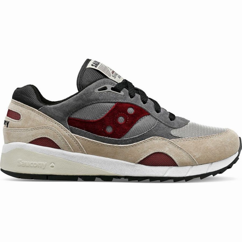 Saucony Shadow 6000 Férfi Utcai Cipő Bézs Szürke | Hungary S06589-B65