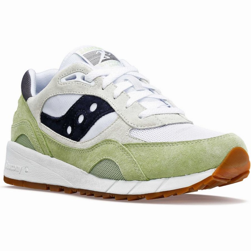 Saucony Shadow 6000 Férfi Utcai Cipő Fehér Menta Sötétkék | Hungary S95671-T81