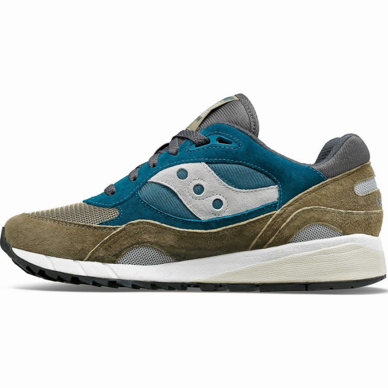 Saucony Shadow 6000 Férfi Utcai Cipő Szürke Türkiz | Hungary S02619-U04