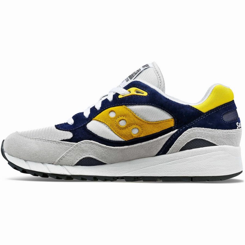 Saucony Shadow 6000 Férfi Utcai Cipő Szürke Kék Sárga | Hungary S35947-C37