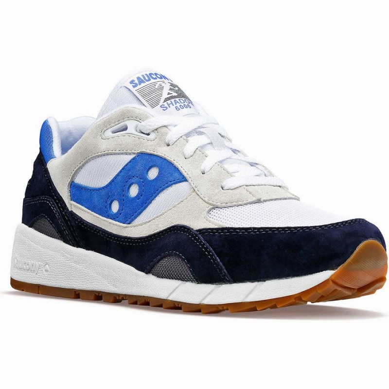 Saucony Shadow 6000 Női Utcai Cipő Fehér Sötétkék Kék | Hungary S20647-K71