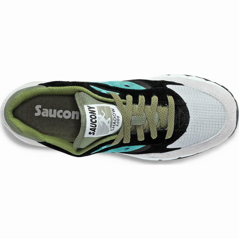 Saucony Shadow 6000 Női Utcai Cipő Szürke Zöld Fekete | Hungary S76850-R26