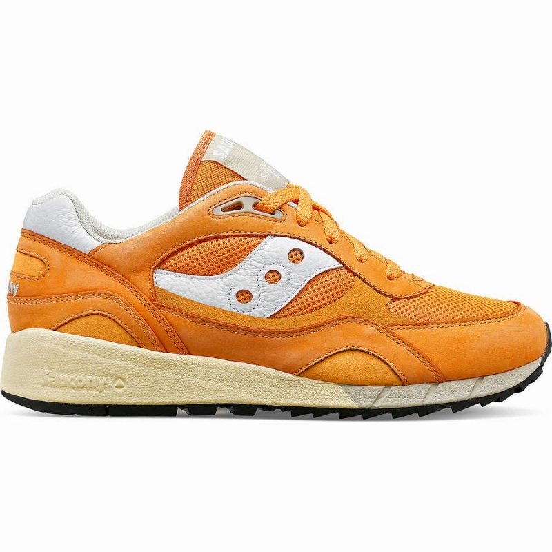 Saucony Shadow 6000 Premium Férfi Utcai Cipő Narancssárga Fehér | Hungary S09761-F31