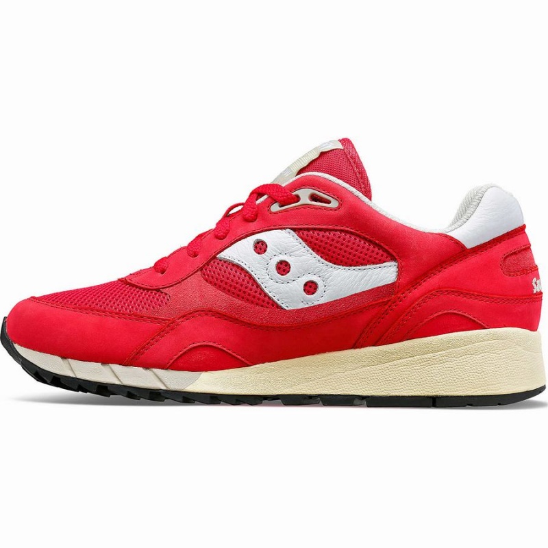 Saucony Shadow 6000 Premium Női Utcai Cipő Piros Fehér | Hungary S34687-C21