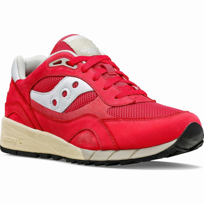 Saucony Shadow 6000 Premium Női Utcai Cipő Piros Fehér | Hungary S34687-C21