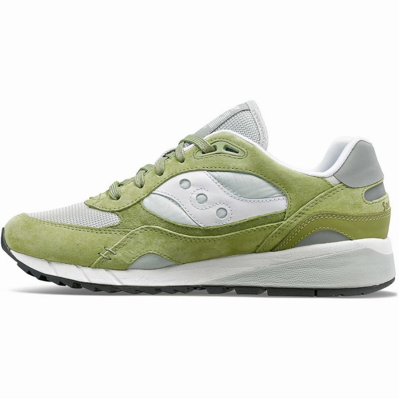 Saucony Shadow 6000 Premium Női Utcai Cipő Olivazöld Fehér | Hungary S36401-V40