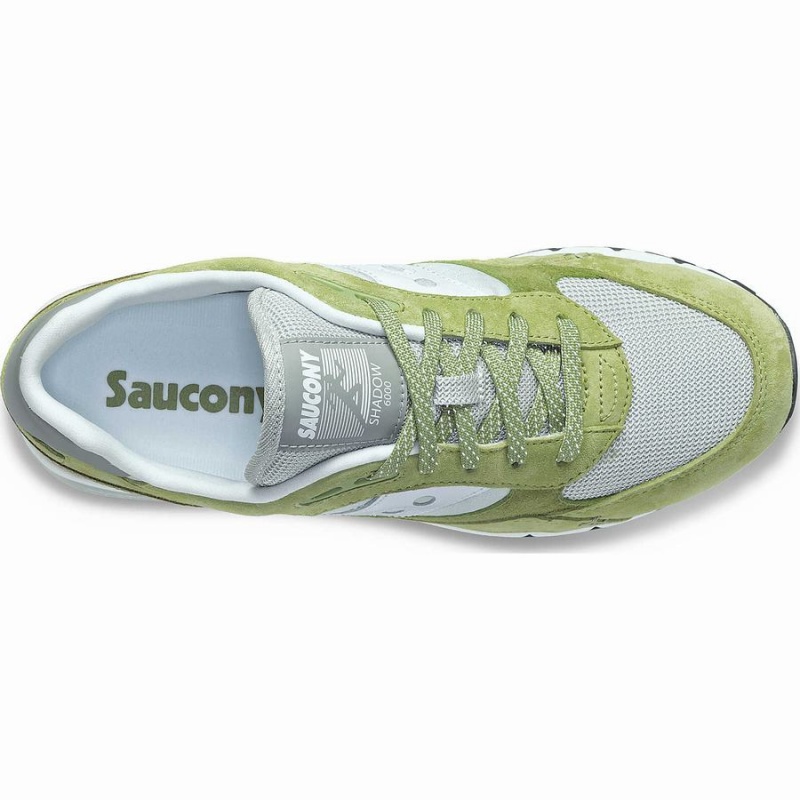 Saucony Shadow 6000 Premium Női Utcai Cipő Olivazöld Fehér | Hungary S36401-V40