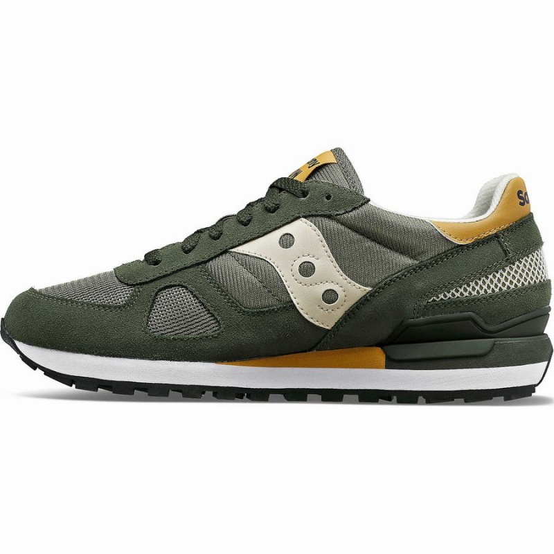 Saucony Shadow Original Férfi Utcai Cipő Olivazöld Barna | Hungary S05481-F40