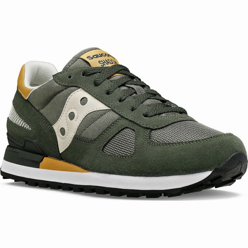 Saucony Shadow Original Férfi Utcai Cipő Olivazöld Barna | Hungary S05481-F40