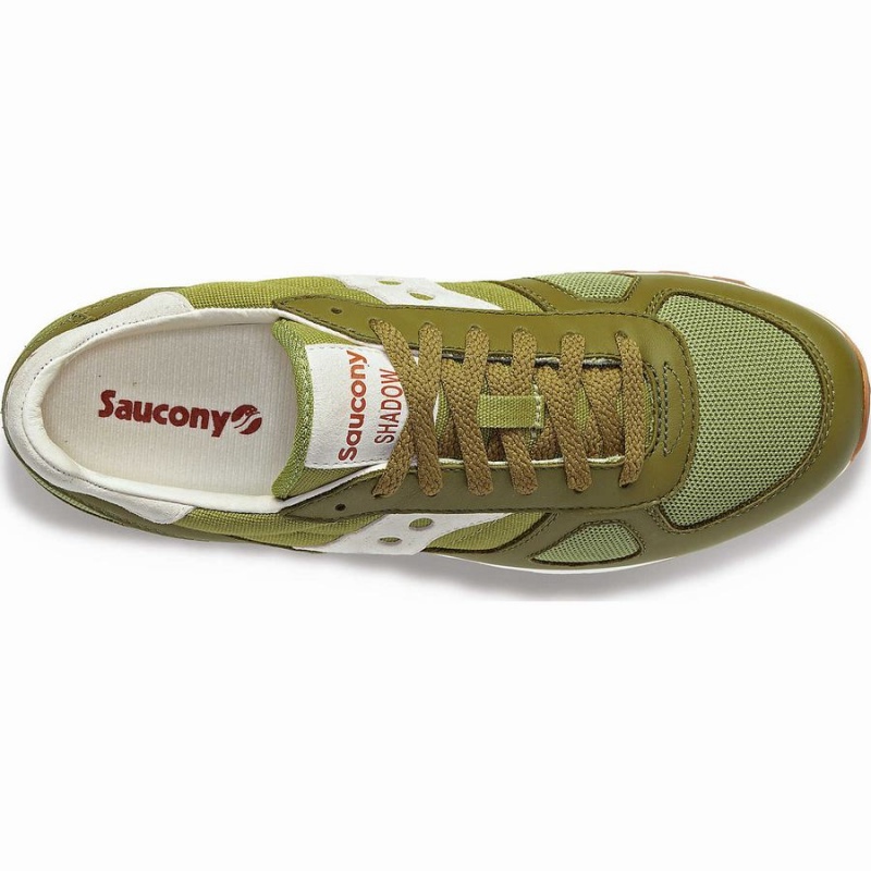 Saucony Shadow Original Férfi Utcai Cipő Olivazöld Fehér | Hungary S34791-J42