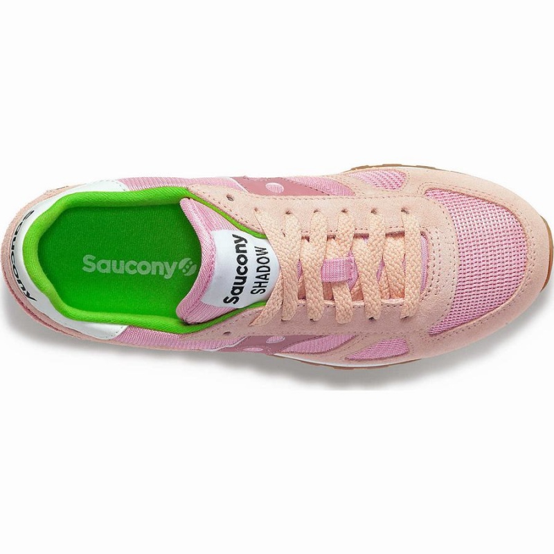 Saucony Shadow Original Női Utcai Cipő Barna Rózsaszín | Hungary S90318-Z60