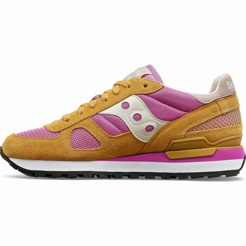 Saucony Shadow Original Női Utcai Cipő Bézs Rózsaszín | Hungary S96710-A29