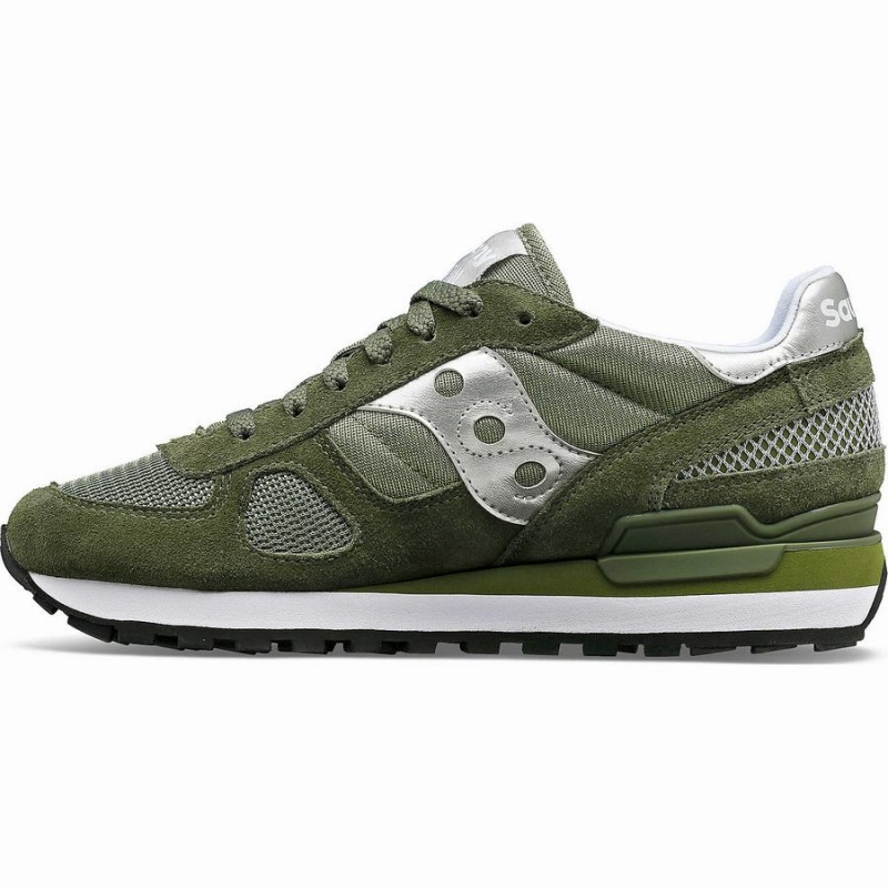 Saucony Shadow Original Női Utcai Cipő Olivazöld Titán | Hungary S52430-C61